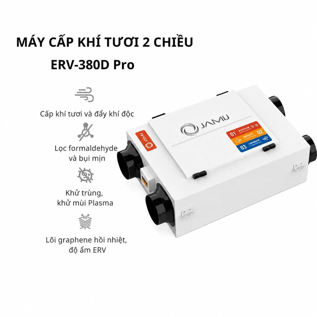 JAMIJ ERV-380D Pro — hình 2